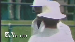 Dennis Lille Hostile Spell to Javed Miandad|Majid Khan|Nov 1981|2nd Test|Brisbane|GABBA|Pakistan|Aus