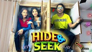 Hide & Seek Challenge In Our Studio  abhi vs sonal vs killer kon jitega  bachpan ka game