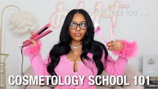 COSMETOLOGY SCHOOL 101 ‍️ : The TRUTH + Receipts , IS IT WORTH IT?  | STORYTIME