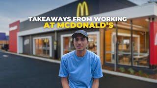 Takeaways from working at McDonald’s - Saad AllahWala