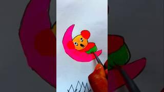 Moon #moon #youtube  #art #coloring #drawing #shorts #trending #painting