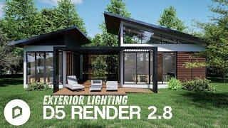 How to make exterior render in D5 Render | D5 Render 2.8 |