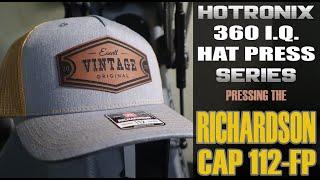 How To Heat Apply Anything To A Richardson  Model 112FP Trucker Hat