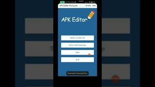 Apk Editor pro Android App #apkeditorpro #apkedit #apkeditor