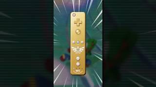 The GOLD Legend of Zelda Wii Remote #wii #zelda #nintendo