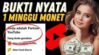 Trik Youtuber Gila‼️1 Hari Dapat 4000 Jam Tayang,  1 Minggu Sudah Monet