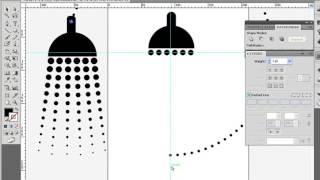 photoshop lecture, 포토샵 강좌 강의1 일러스트 강의 회사홍보물 제작을 위한 샤워기 픽토그램 그리기 일러 강좌