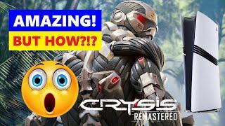 FINALLY! CRYSIS Remastered PS5 Pro Is Amazing But What Happened?