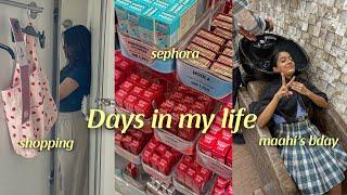 Days in my Life | *Maahi’s bday shopping* 