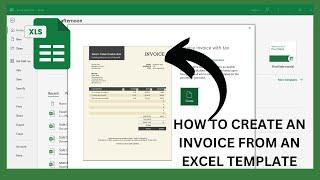 How To Create An Invoice From An Excel Template