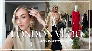 AUTUMN BRAND EVENTS & LONDON FASHION WEEK| Katie Peake