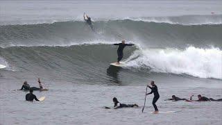 Malibu today, really fun surf and really crowded