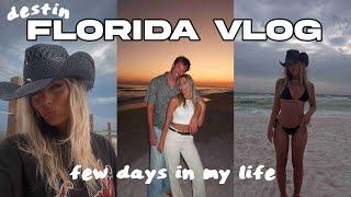 VLOG: few days in my life in Destin Florida | shelling, pensacola, beach days, what we got up to 