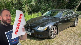 Starting to fix the problems on my 134,000 Mile Maserati Quattroporte