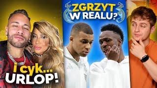 Neymar ZNOWU KONTUZJOWANY i znowu w tym CZASIE! Vinicius i Mbappe nie mogą się dogadać?