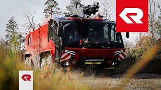 PANTHER 8x8 – Off-road test drive – Rosenbauer