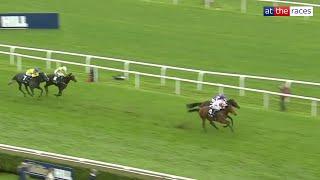 Thrilling finish! Hotazhell nabs the Group 1 Futurity Trophy from Delacroix at Doncaster!