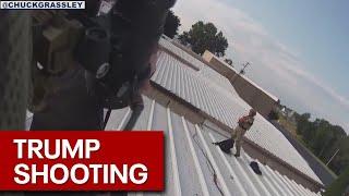 Bodycam shows Thomas Crooks after Trump shooting