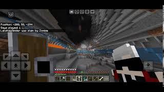 Playing Minecraft Survival and talk to rachitroo