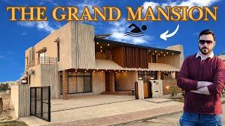 The Grand Mansion | 36 Marla Fully Furnished Masterpiece in Bahria Town Islamabad | 6 Bedrooms+ Pool