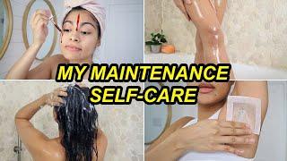 My Self-Care Beauty Maintenance Routine | Hair Care, Face Peeling, Shower Routine + MORE