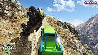 GTA 5 OFF-ROADING & ROCK CRAWLING! - CUSTOM 4X4 Trucks GTA 5 - Grand Theft Auto 5 Funny Moments