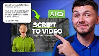 How to Convert Script to Video with AI in 5 Minutes