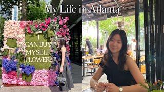 ATL vlog | 애틀랜타 브이로그, 애틀랜타 맛집 뿌시기, atlanta foodie vlog, pilates, 필라테스, 먹방