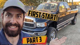 Buying a Salvaged Dodge Cummins sight unseen (pt 3)