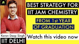 How to prepare for IIT JAM Chemistry exam from bsc first year  ? | BEST STRATEGY FOR IIT JAM 2023