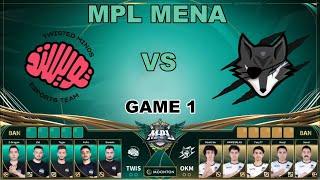 MPL MENA FALL 2023 | TWISTED MINDS VS OKAMI ESPORTS GAME 1