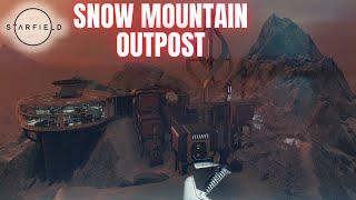 Starfield | Hidden Lair Snow Mountain Outpost