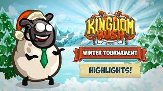 ️ Kingdom Rush Winter Tournament ️ Challenge Highlights!