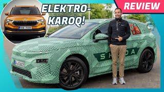 Skoda Elroq: Elektrischer Karoq im ersten Test | Vergleich ID.3, Verbrauch, Cockpit & Kofferraum