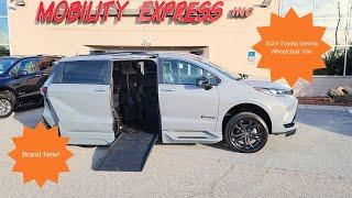 2024 BraunAbility Toyota Sienna XSE Wheelchair Van