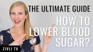 Best Foods to Lower Blood Sugar & Lose Weight With Insulin Resistance