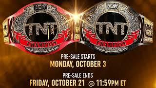 The OFFICIAL AEW TNT Replica Championship belt!