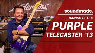 Danish Pete's Fender Purple Fender Telecaster 2013 #soundmade