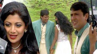 Chhote Sarkar Outdoor Shooting (1996 Film) | Govinda, Shilpa Shetty