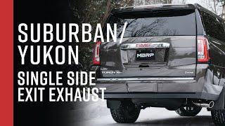 GM YUKON/XL/TAHOE/SUBURBAN/ESCALADE/EXT // MBRP 3" Cat-Back, Single Side-Exit Overview