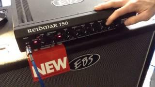 MusikMesse 2015: EBS Black Label Pedals and Reidmar 750 Bass Amp