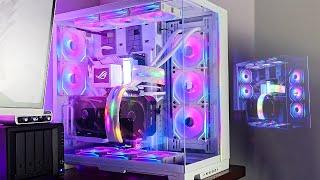 ASUS ROG WHITE 4K GAMING PC BUILD 2024 I STRIX RTX 3090 - INTEL I7-14700K - O11 DYNAMIC EVO XL