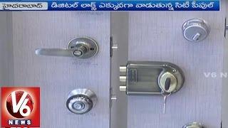 Digital And Biometric Door Locking Systems Attract Hyderabad Citizens | V6 News