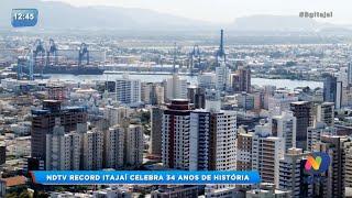 NDTV RECORD Itajaí celebra 34 anos de história