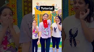 Yeh Tutorial Kaisa Laga?  | CUTE SISTERS SHORTS  #comedy  #shorts #funny