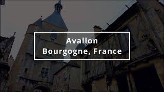 Avallon , Burgundy, France | walkthrough | 4K