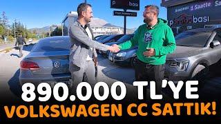 890.000 TL'ye VOLKSWAGEN CC SATTIK!