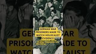 German war prisoners forced to watch their CRIMES #history #war #ww2