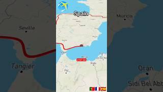 Spain maps travel by car #tredingshorts #map #trending