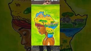 MUMMA AFRICA ART#art #artist #painting #blackarts